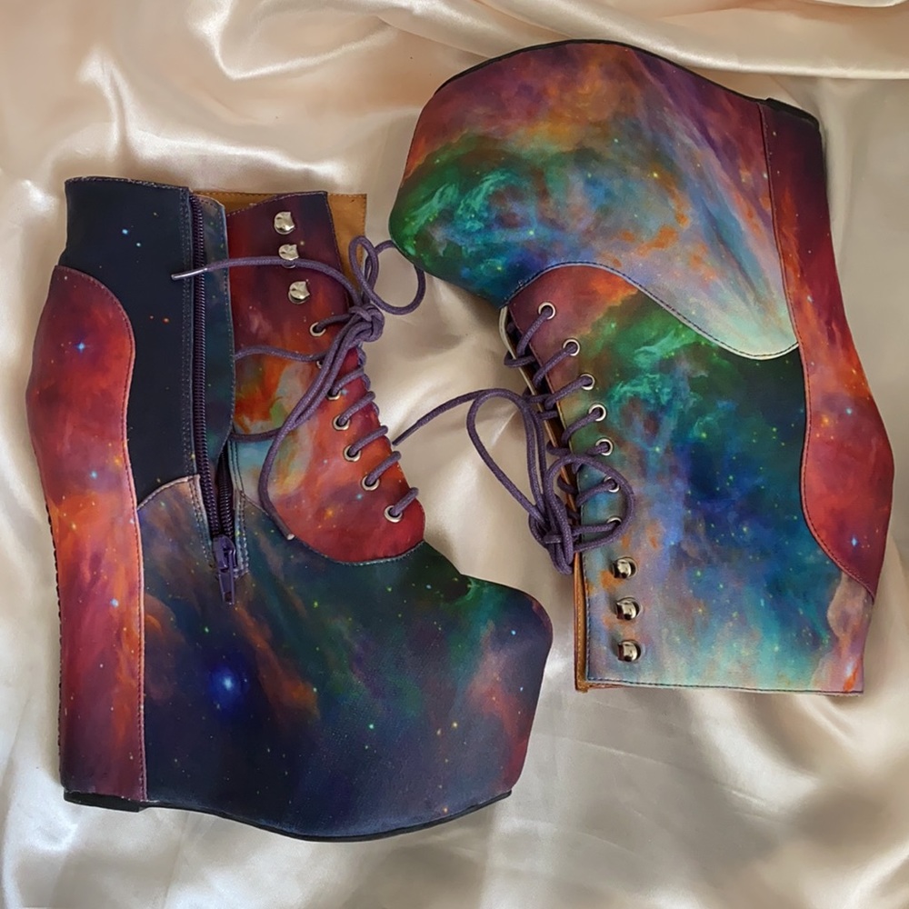 Jeffery Campbell Damsel Galaxy Boots